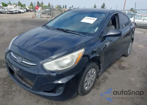 2017 Hyundai Accent Se z USA, uszkodzony, nr VIN KMHCT4AE4HU273853